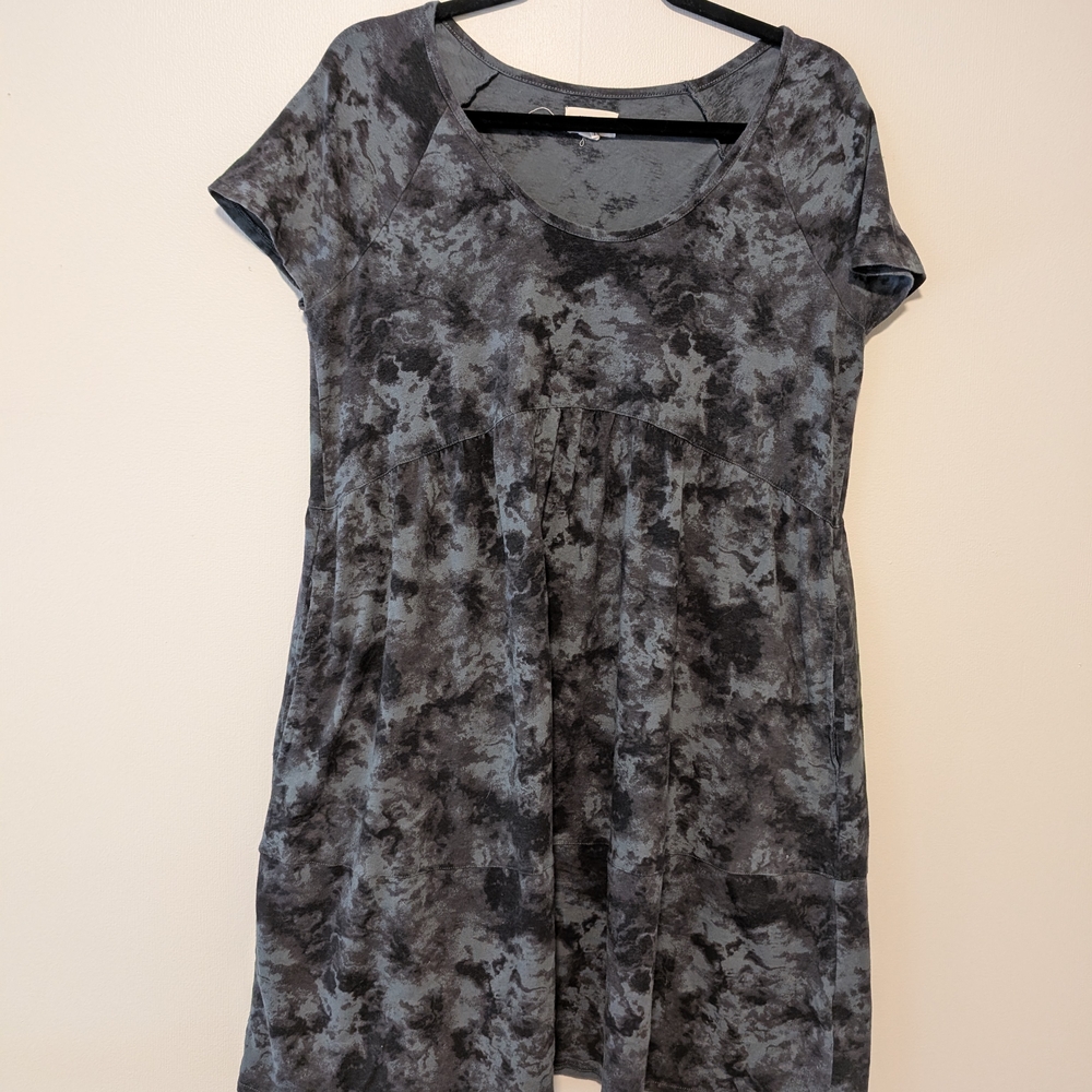 Pact Charcoal and Black Dress